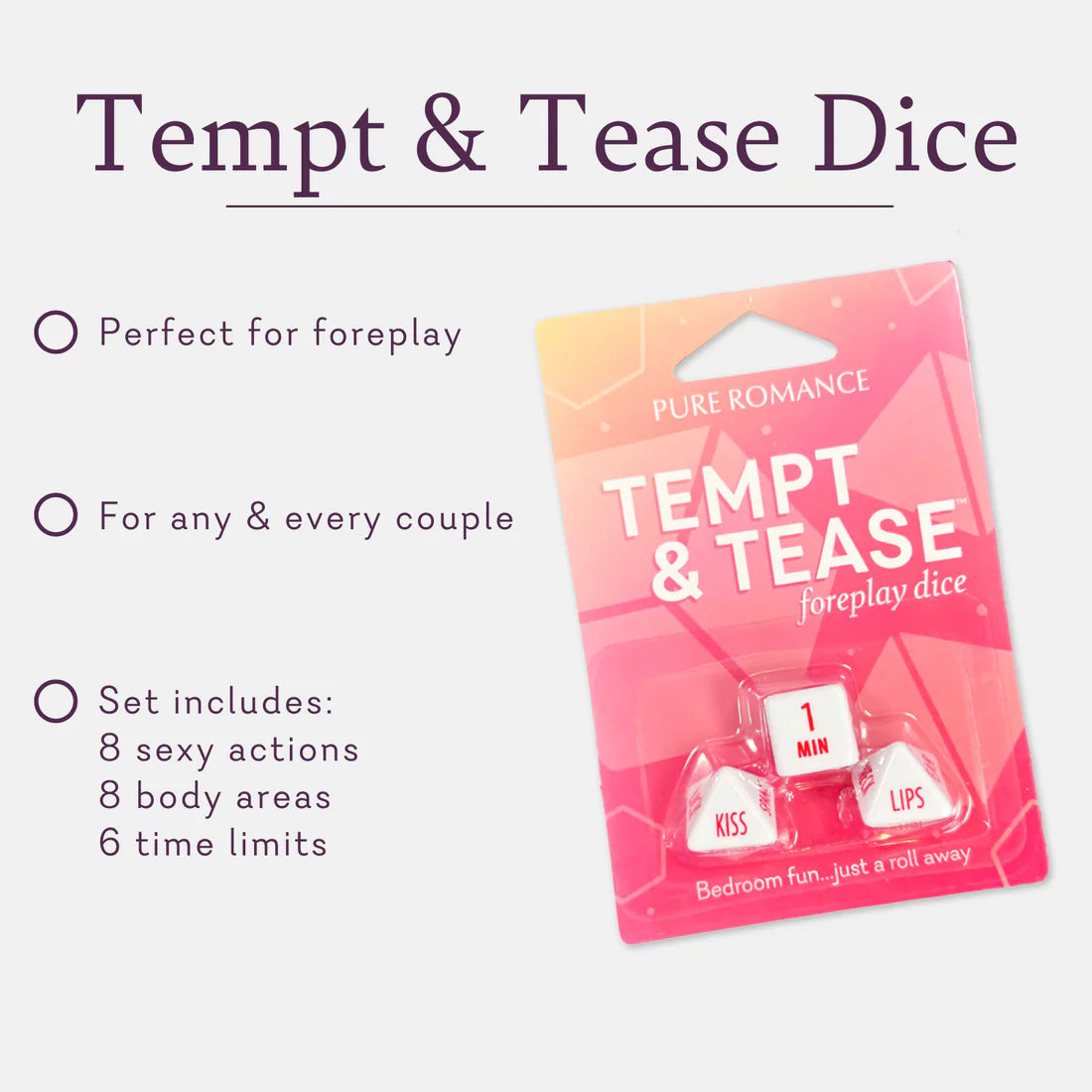 Tempt & Tease Dice