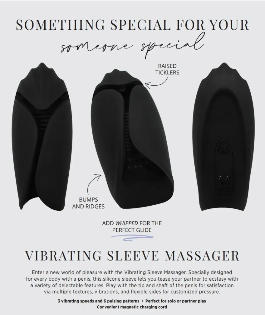 Vibrating Sleeve Massager