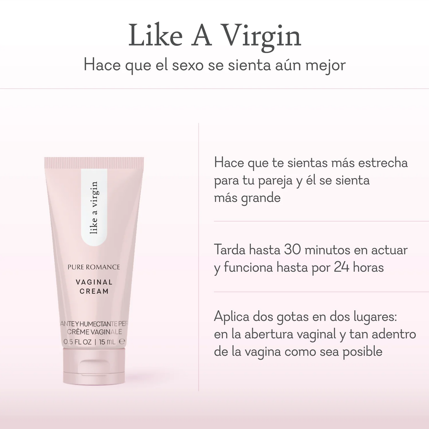 Trío Like a Virgin + Just Like Me GRATIS