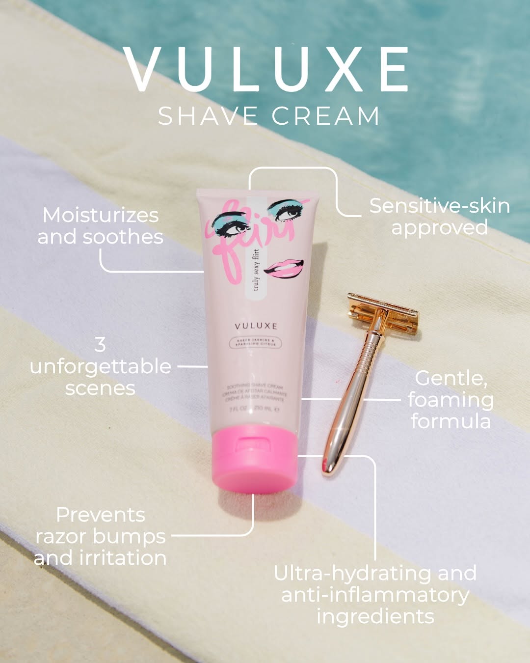 Vuluxe Soothing Shave Cream