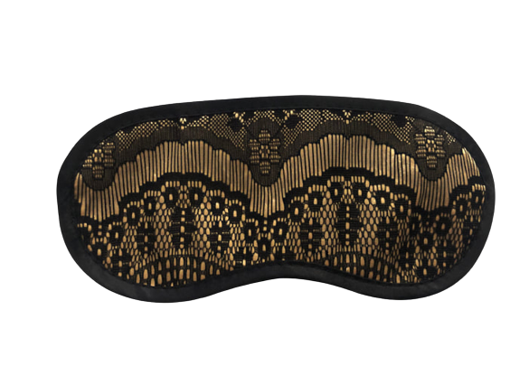 Black & Gold Blindfold