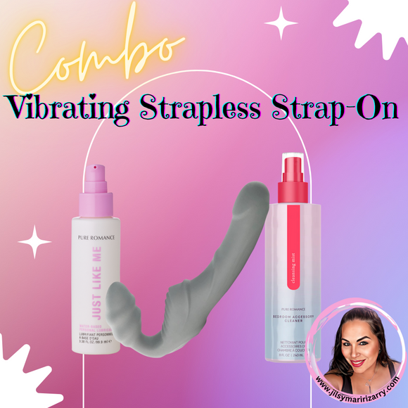 Combo Vibrating Strapless Strap-On