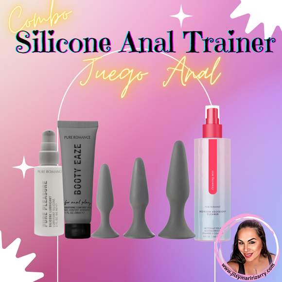 Silicone Anal Trainer Pack