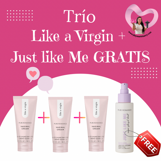 Trío Like a Virgin + Just Like Me GRATIS