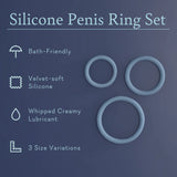 Silicone Penis Ring Set