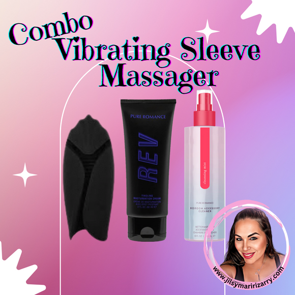 Vibrating Sleeve Massager Combo