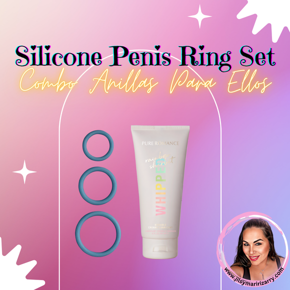 Silicone Penis Ring Combo