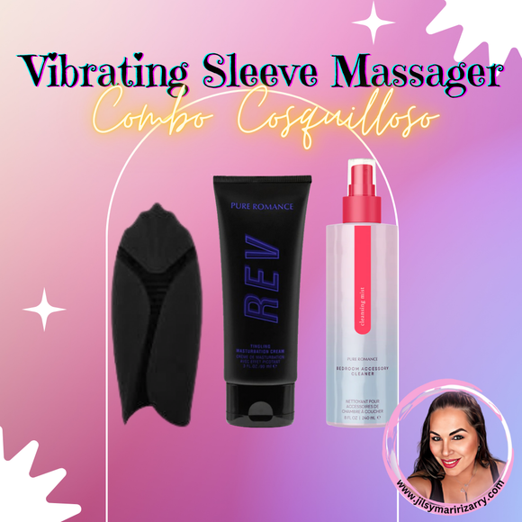 Vibrating Sleeve Massager Cosquilloso